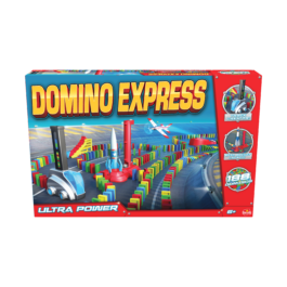 De voorkant van de doos van de Domino Express Ultra Power