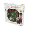 de doos van het strategische bordspel Harry Potter TriWizard Maze vanuit een rechterhoek