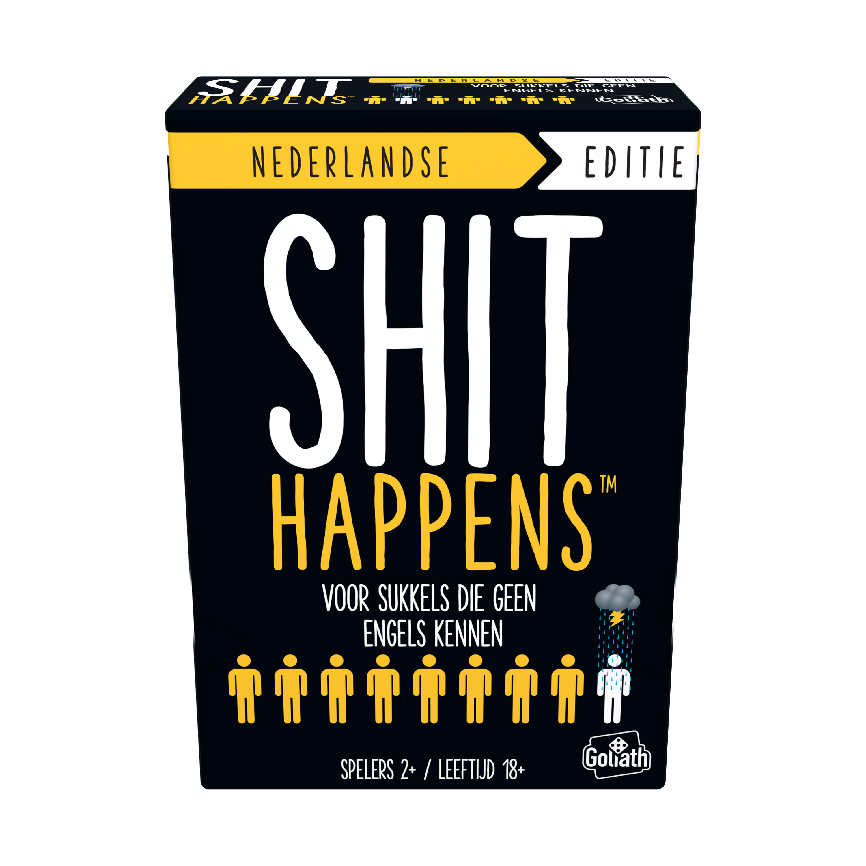 De doos van het hilarische spel Shit Happens (NL)