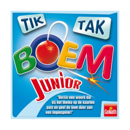 De doos van het leerzame kinderspel Tik Tak Boem Junior