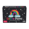 De voorkant van de doos van het strategische partyspel Rainbow Pirates