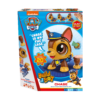 De voorkant van de doos van de speelgoedrobot Build a Bot Paw Patrol Chase