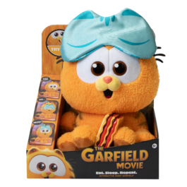 De doos van de voorkant van Baby Garfield Feature Pluche