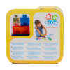 De achterkant van de doos van de Jelly Blox Newbie Kit