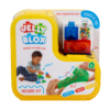 De voorkant doos van de zachte bouwblokken van de Jelly Blox Newbie Kit