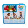 De achterkant van de doos van de Jelly Blox Truck Kit