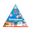 De voorkant van de doos van het spel Triominos Junior Paw Patrol