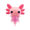 De Let's Glo Axolotl Roze
