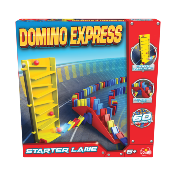 De voorkant van de doos van de Domino Express Starter Lane Refresh