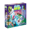 De doos van het actiespel Go Go Ufo vanuit een linkerhoek