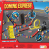 De achterkant van de doos van Domino Express Crazy Race Refresh