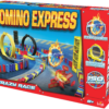 De doos van Domino Express Crazy Race Refresh vanuit een rechterhoek