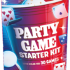 De voorkant van de doos van het drankspel Party Game Starter Kit