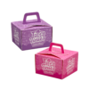 De doosjes om de cakejes in weg te geven van de Tasty Tinies Gift Pack