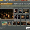 De achterkant van de doos van de That's Life Gallery Edition Rembrandt van Rijn 2024