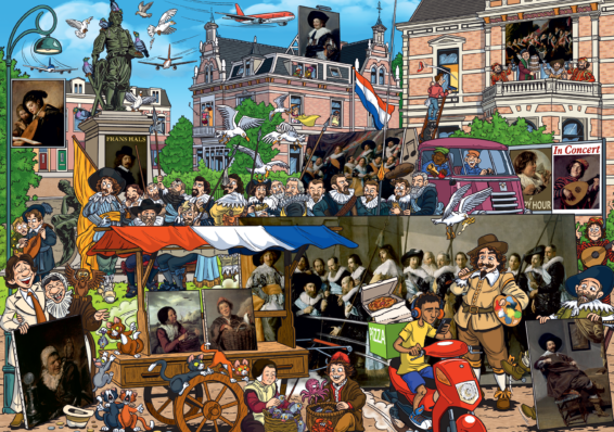 De puzzel van de That's Life Gallery Edition Frans Hals 2024